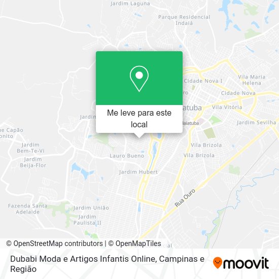 Dubabi Moda e Artigos Infantis Online mapa