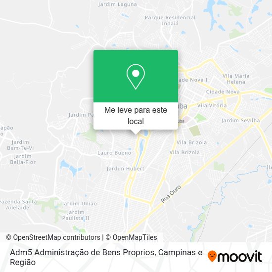Adm5 Administração de Bens Proprios mapa