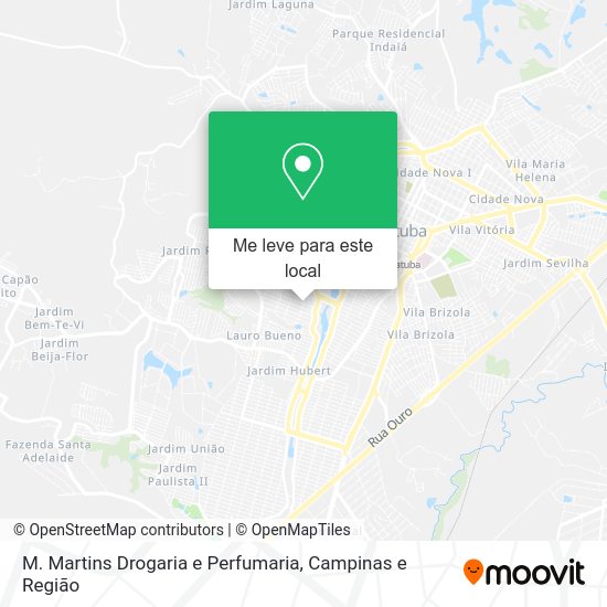 M. Martins Drogaria e Perfumaria mapa