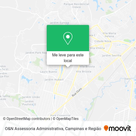 O&N Assessoria Administrativa mapa