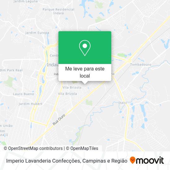 Imperio Lavanderia Confecções mapa