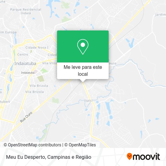 Meu Eu Desperto mapa