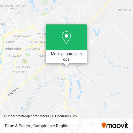 Pane & Poliero mapa