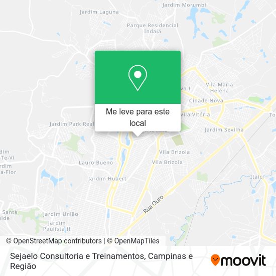 Sejaelo Consultoria e Treinamentos mapa