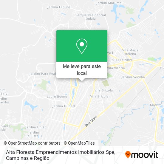 Alta Floresta Empreendimentos Imobiliários Spe mapa