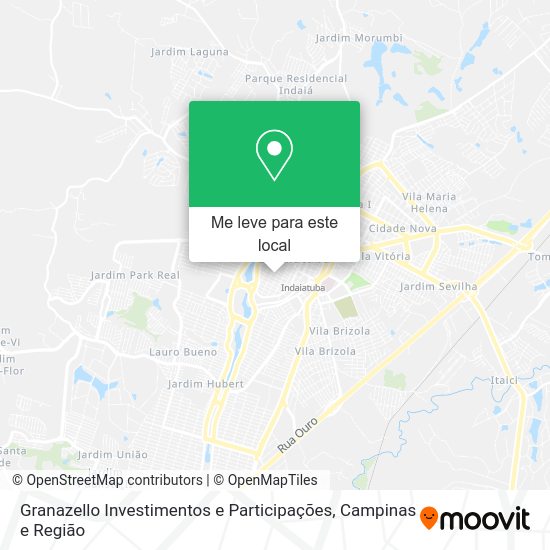 Granazello Investimentos e Participações mapa