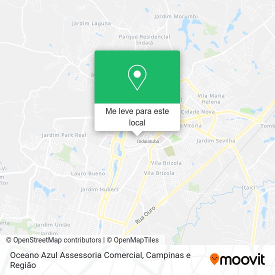 Oceano Azul Assessoria Comercial mapa