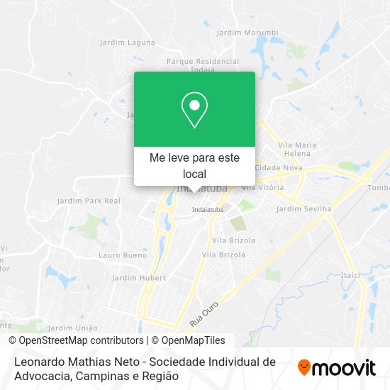 Leonardo Mathias Neto - Sociedade Individual de Advocacia mapa