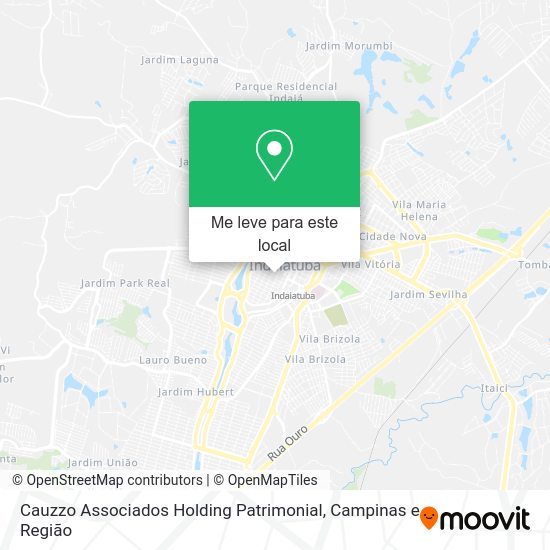 Cauzzo Associados Holding Patrimonial mapa