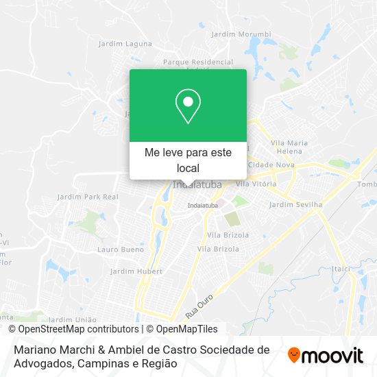 Mariano Marchi & Ambiel de Castro Sociedade de Advogados mapa