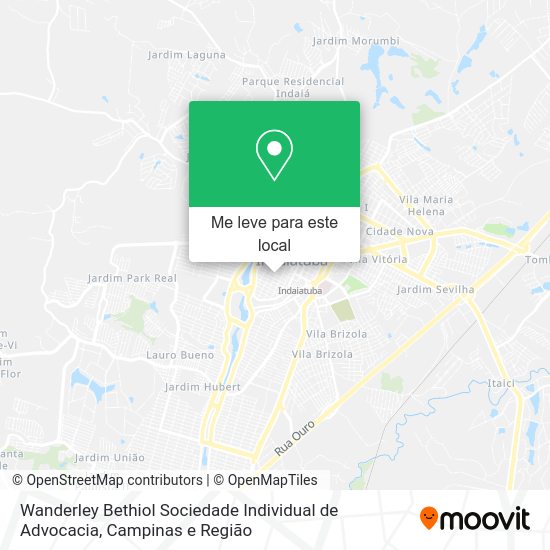 Wanderley Bethiol Sociedade Individual de Advocacia mapa