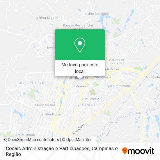 Cocais Administração e Participacoes mapa