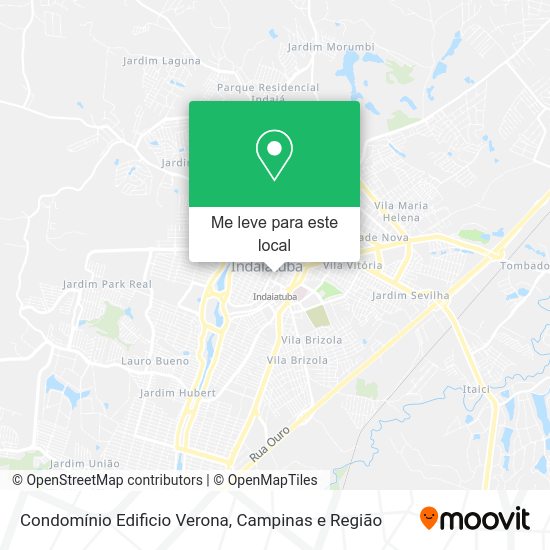 Condomínio Edificio Verona mapa