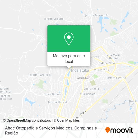Ahdc Ortopedia e Serviços Medicos mapa