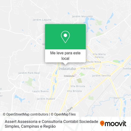 Assert Assessoria e Consultoria Contábil Sociedade Simples mapa