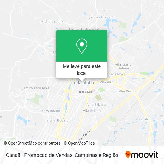 Canaã - Promocao de Vendas mapa