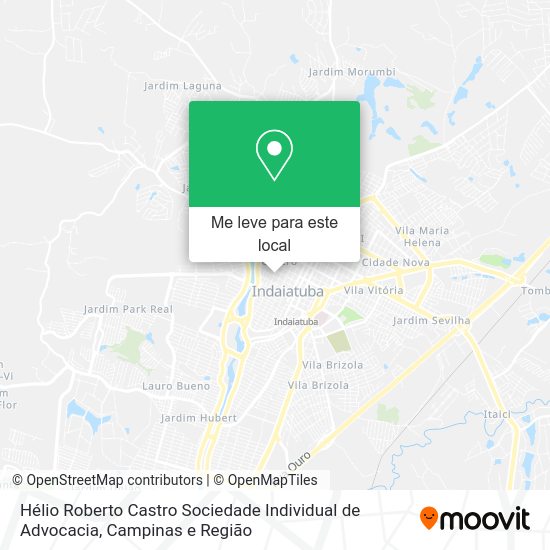 Hélio Roberto Castro Sociedade Individual de Advocacia mapa