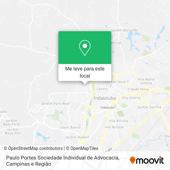 Paulo Portes Sociedade Individual de Advocacia mapa