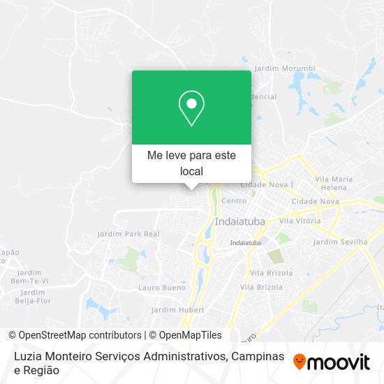 Luzia Monteiro Serviços Administrativos mapa