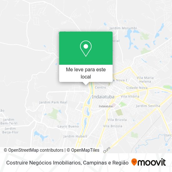 Costruire Negócios Imobiliarios mapa