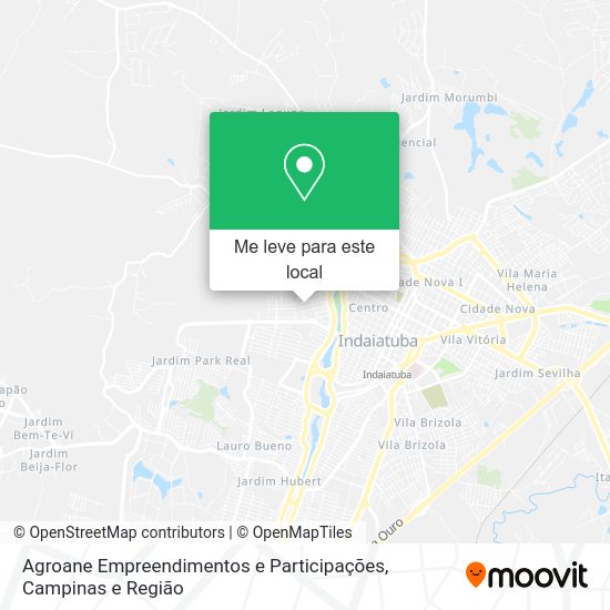 Agroane Empreendimentos e Participações mapa