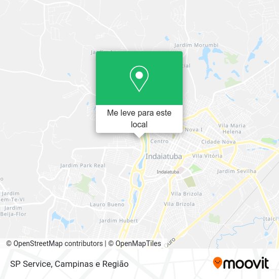 SP Service mapa