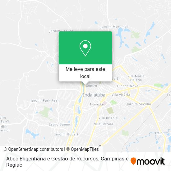 Abec Engenharia e Gestão de Recursos mapa