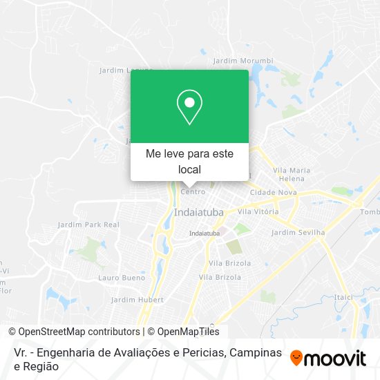 Vr. - Engenharia de Avaliações e Pericias mapa