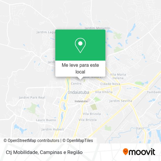 Ctj Mobilidade mapa
