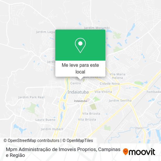 Mpm Administração de Imoveis Proprios mapa