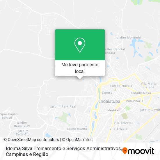 Idelma Silva Treinamento e Serviços Administrativos mapa