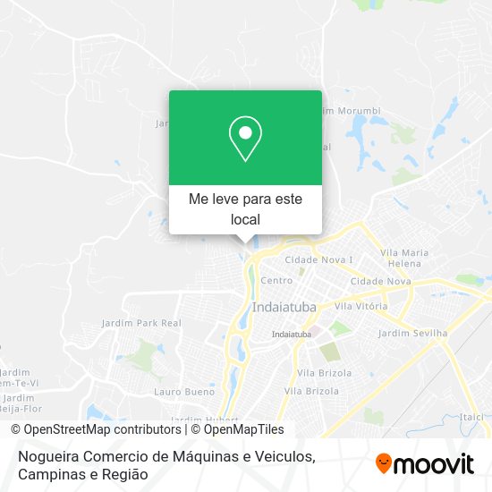 Nogueira Comercio de Máquinas e Veiculos mapa