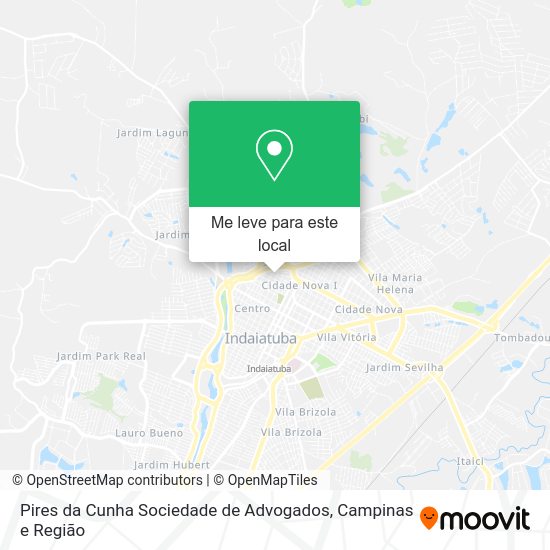 Pires da Cunha Sociedade de Advogados mapa