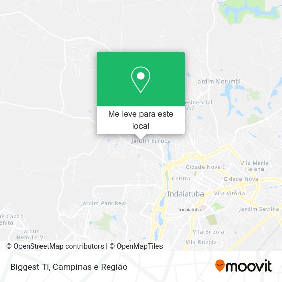 Biggest Ti mapa