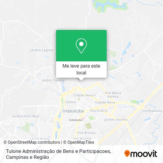 Tulone Administração de Bens e Participacoes mapa