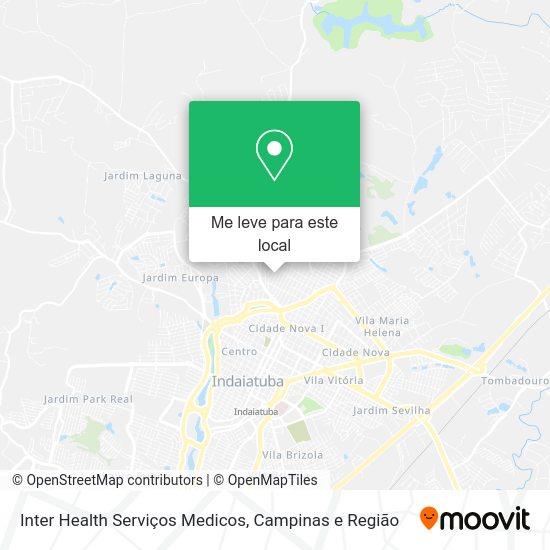 Inter Health Serviços Medicos mapa