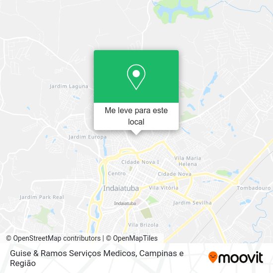 Guise & Ramos Serviços Medicos mapa