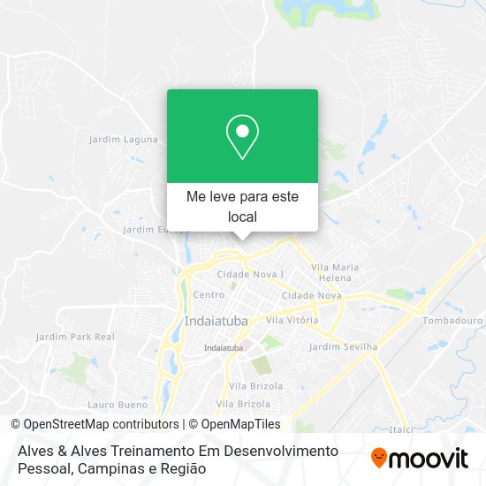Alves & Alves Treinamento Em Desenvolvimento Pessoal mapa