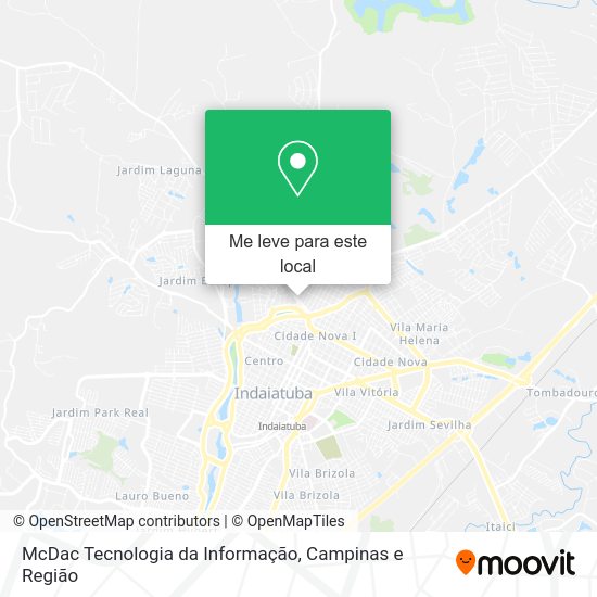 McDac Tecnologia da Informação mapa