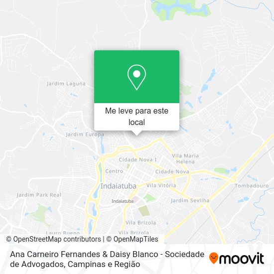 Ana Carneiro Fernandes & Daisy Blanco - Sociedade de Advogados mapa