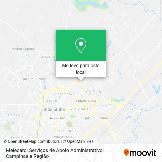 Melecardi Serviços de Apoio Administrativo mapa
