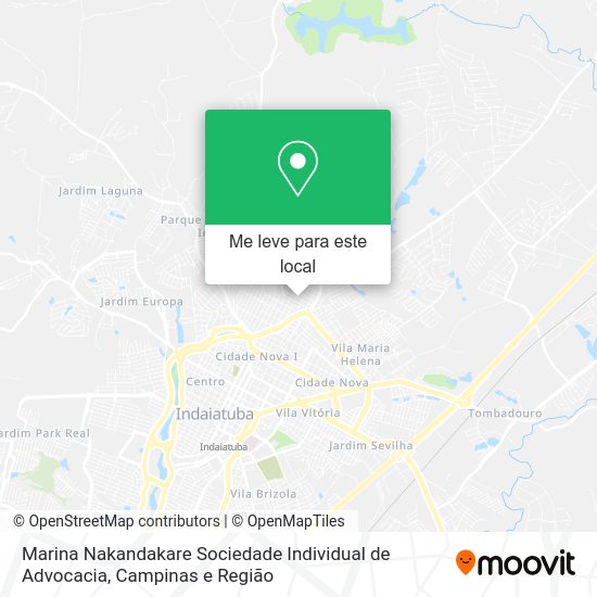 Marina Nakandakare Sociedade Individual de Advocacia mapa