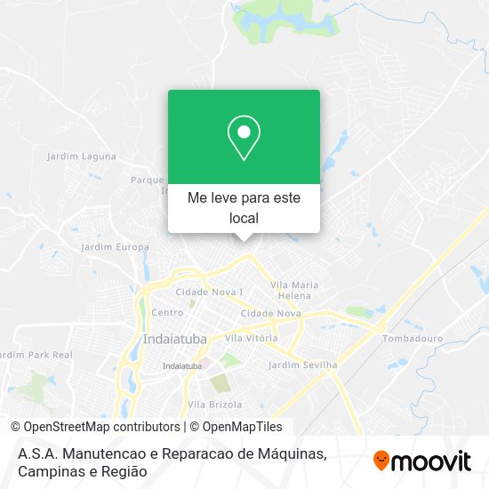 A.S.A. Manutencao e Reparacao de Máquinas mapa