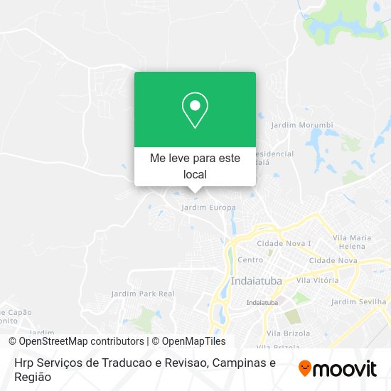 Hrp Serviços de Traducao e Revisao mapa