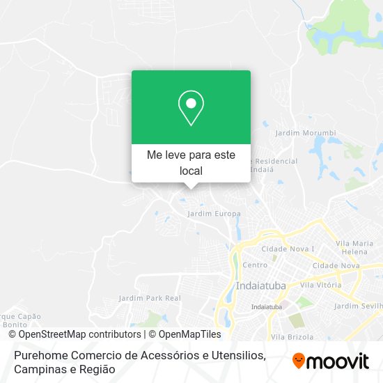 Purehome Comercio de Acessórios e Utensilios mapa
