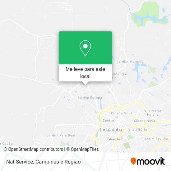 Nat Service mapa