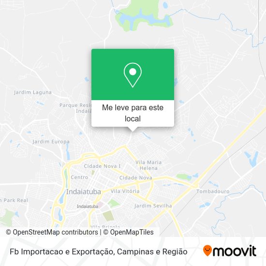 Fb Importacao e Exportação mapa