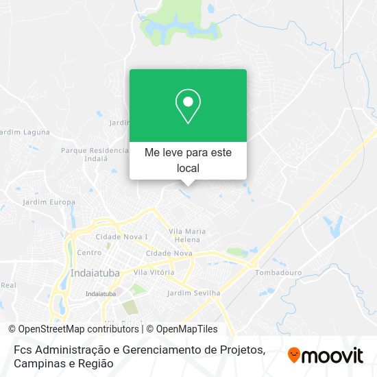 Fcs Administração e Gerenciamento de Projetos mapa
