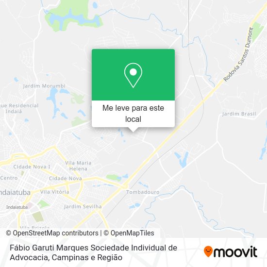 Fábio Garuti Marques Sociedade Individual de Advocacia mapa