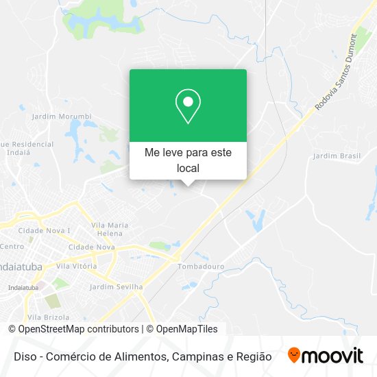 Diso - Comércio de Alimentos mapa